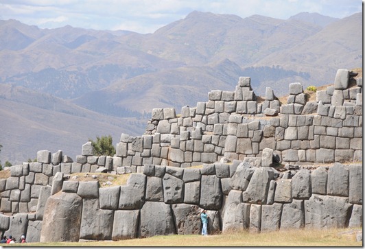 Sacsayhuamán complex near Cusco, Peru