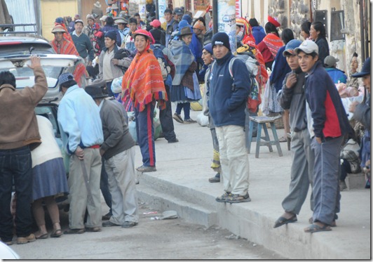 Locals near Cusco, Peru