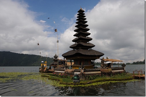 Ulun Danu Temple complex at Lake Bratan