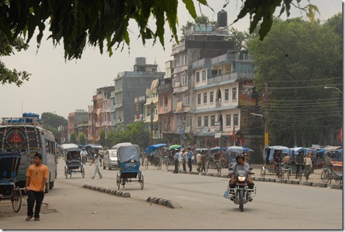 Border city of Bhairahawa, Nepal