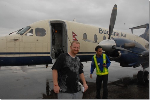 Boarding Buddha Air Flight 201, Sightseeing flight to Mount Everest, Nepal