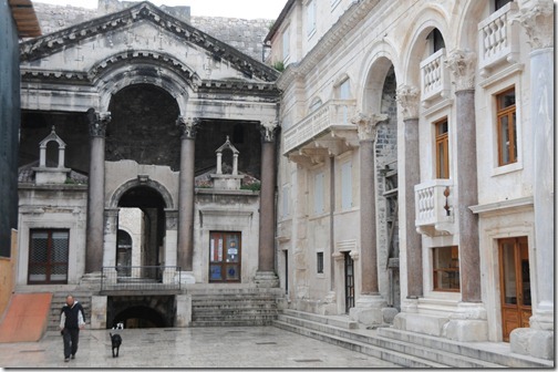 The Peristyle of Diocletian’s Palace, Split, Croatia