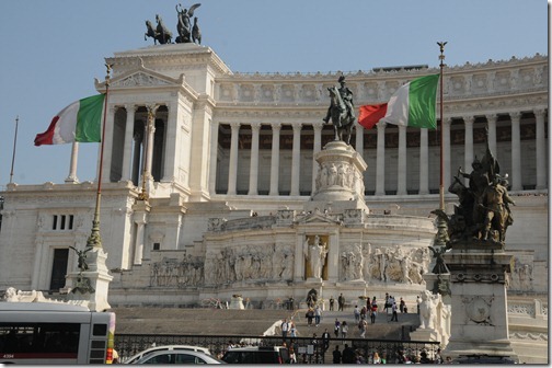 Monumento Nazionale a Vittorio Emanuele II  (Altare della Patria) in Rome, Italy
