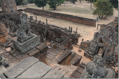 View from the top of Pre Rup temple, Angkor region, Cambodia