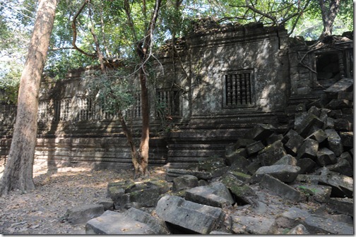 Ruins of the temple of Beng Mealea, Cambodia