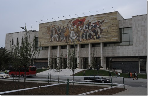 National History Museum in Tirana, Albania