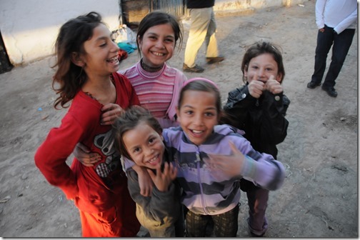 Romani (Gypsy, Roma) Children in Šuto Orizari (Шуто Оризари,) FYRO Macedonia