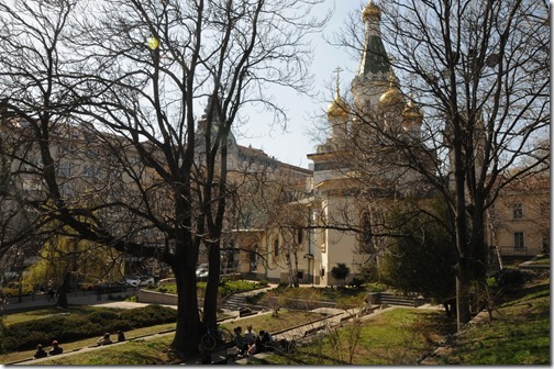 The Russian Church (Руска църква) in Sofia, Bulgaria