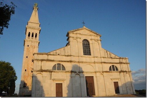 St. Euphemia's Basilica in Rovinj, Istria, Croatia