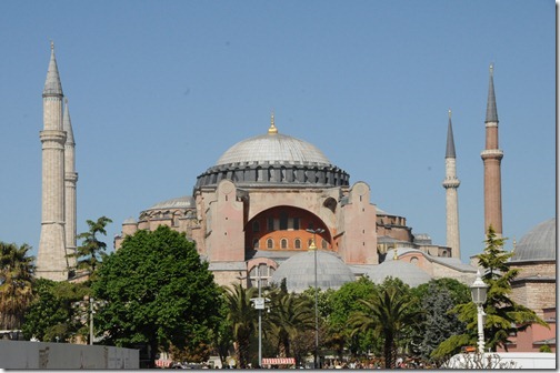 Hagia Sophia (Ayasofya Mosque) in Istanbul, Turkey