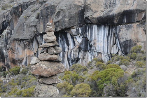 Zebra Rocks on Mount Kilimanjaro, Tanzania