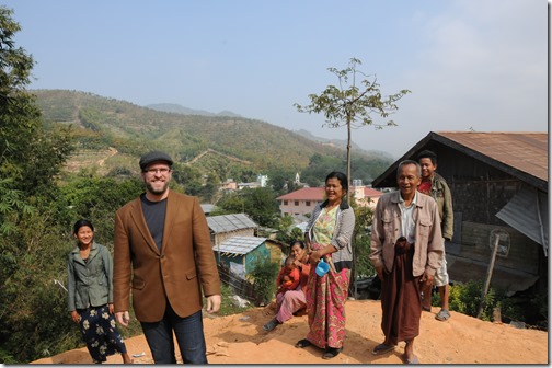 Self shot with the Ahka (Hill Tribe) village near Tachileik, Burma (Myanmar)