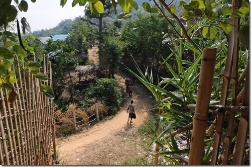 Ahka (Hill Tribe) village near Tachileik, Burma (Myanmar)