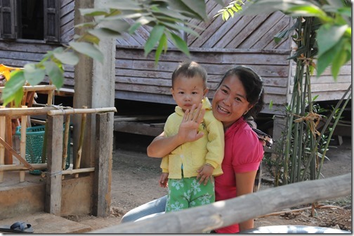 Friendly citizens of Ban Houayxay (Huay Xai), Laos