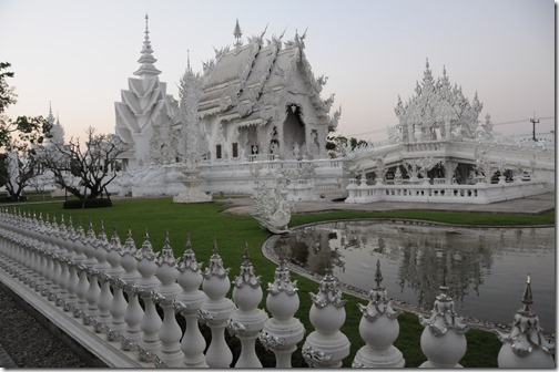 Wat Rong Khun (วัดร่องขุ่น / White Temple) near Chiang Rai, Thailand