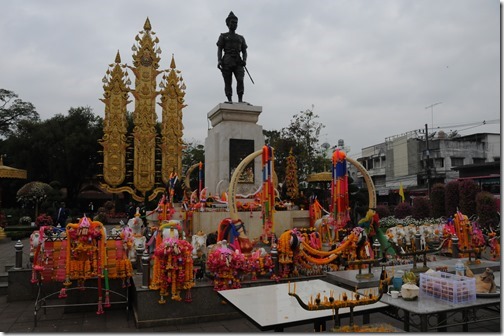King Mangrai Monument in Chiang Rai, Thailand
