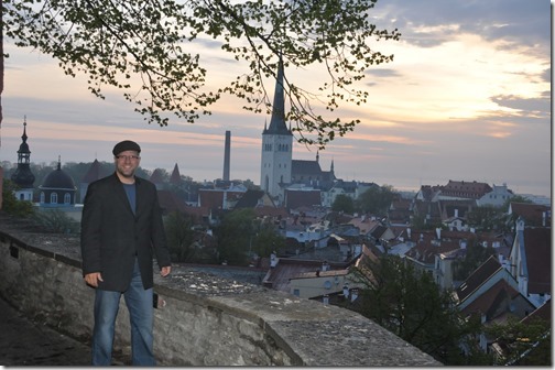 Dawn in Tallinn, Estonia